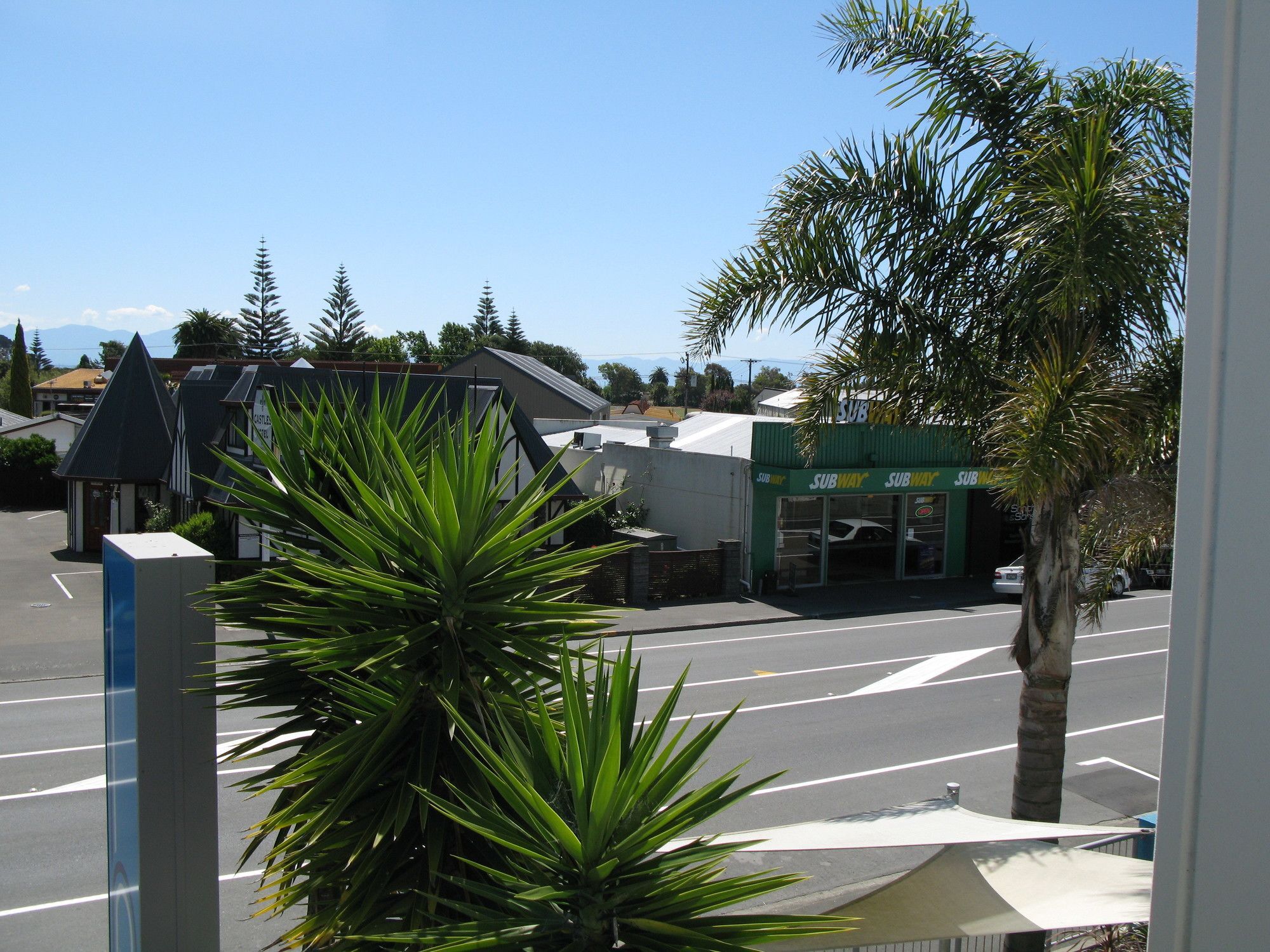 Beaches Nelson Exterior photo View of the town from the motel